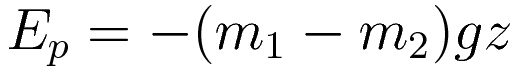 \frac{d(E_k)}{dt} = \frac{d(-E_p)}{dt}