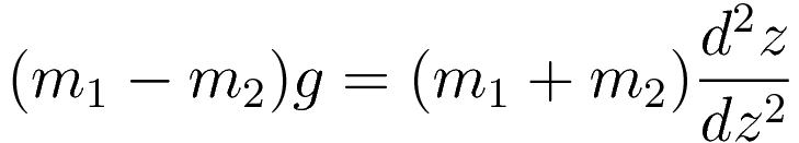 \frac{d(E_k)}{dt} = \frac{d(-E_p)}{dt}